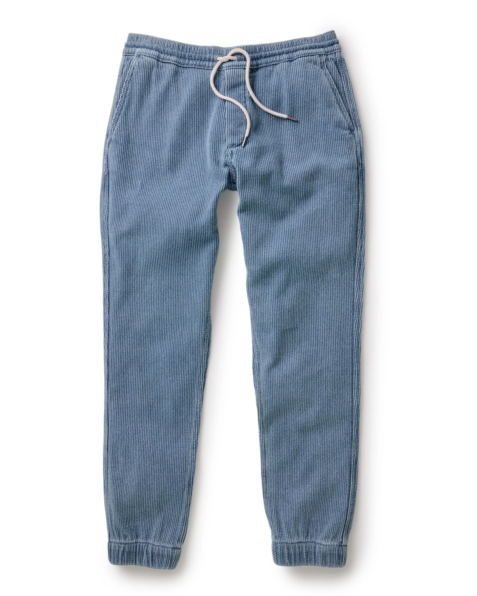 The Apres Pant in Washed Indigo Sashiko - Image 5