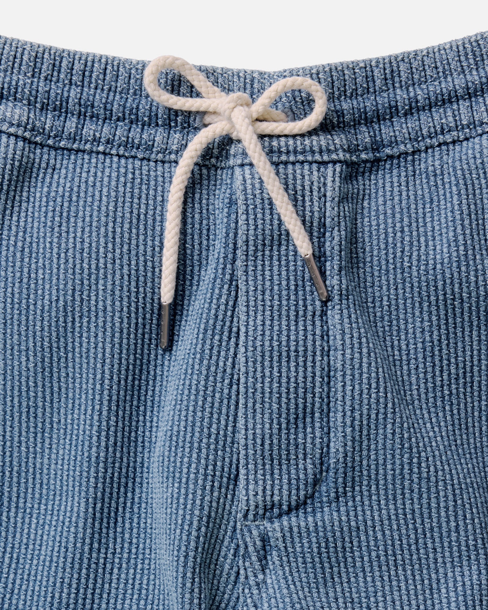 The Apres Pant in Washed Indigo Sashiko - Image 6