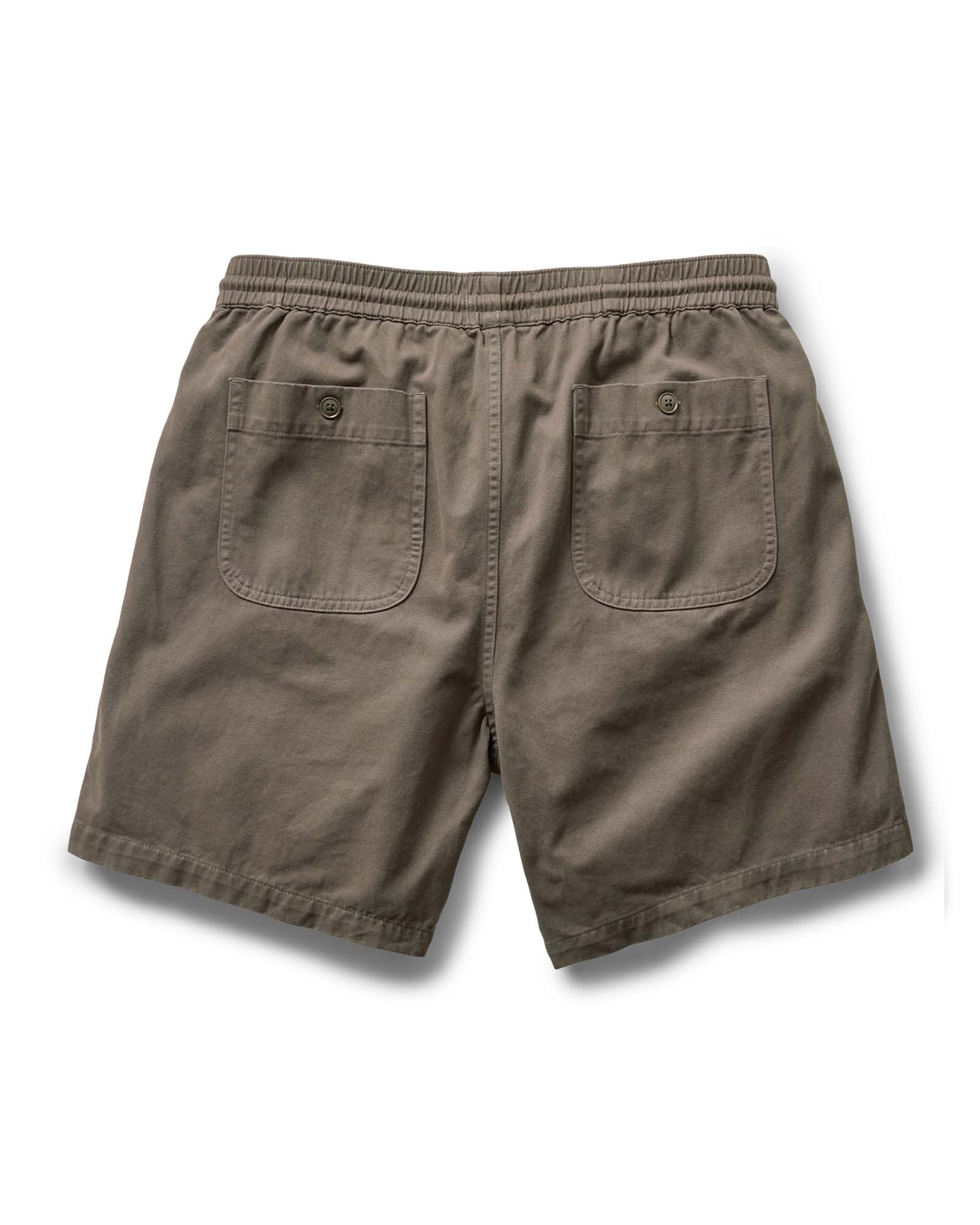 The Apres Short in Organic Espresso Foundation Twill - Image 8