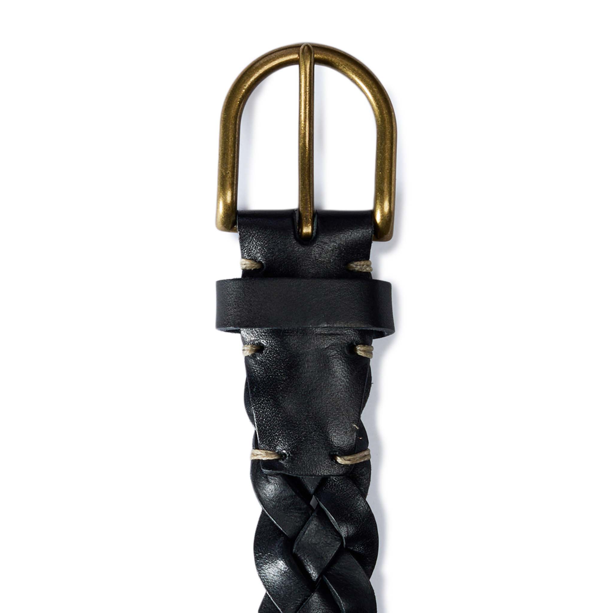 The Braided Belt in Black - Image 7