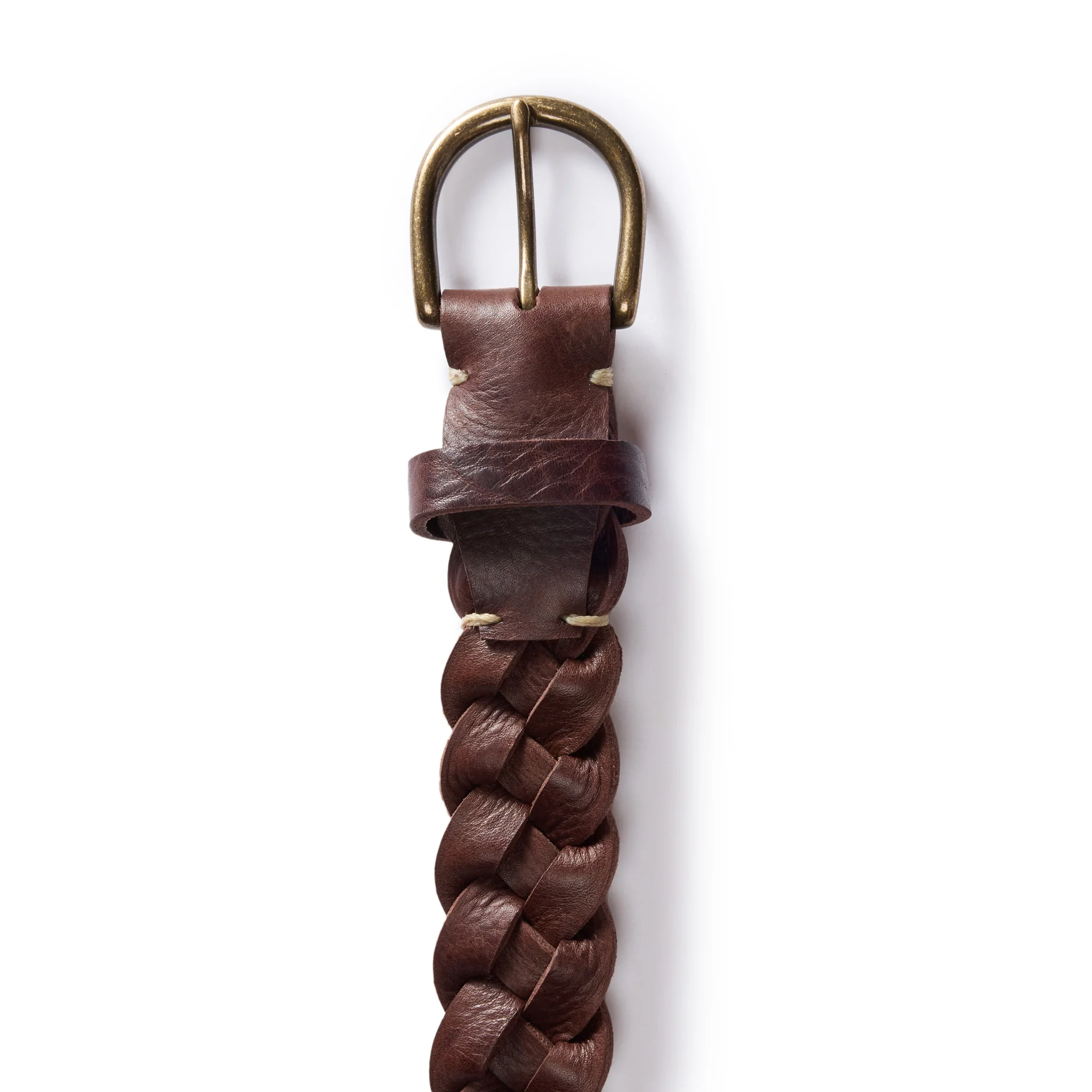 The Braided Belt in Dark Brown - Image 5