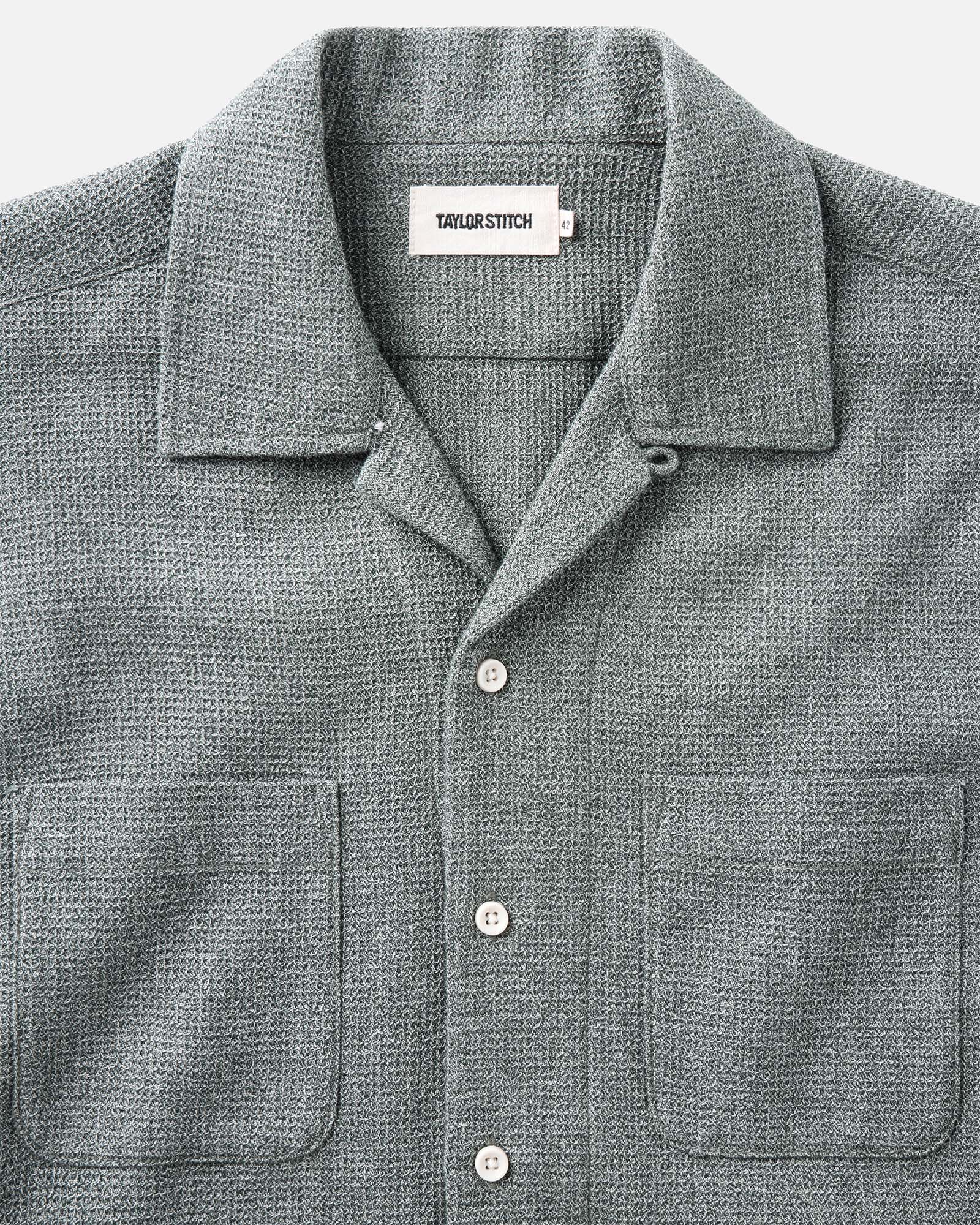 The Conrad Shirt in Deep Sea Twist - Image 4