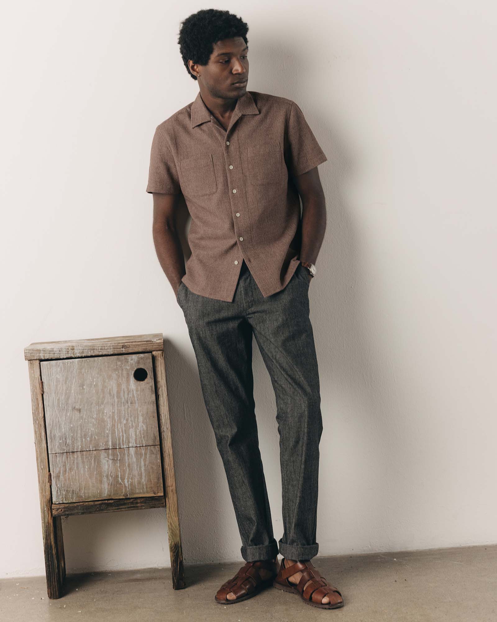 The Conrad Shirt in Port Twist - Image 3
