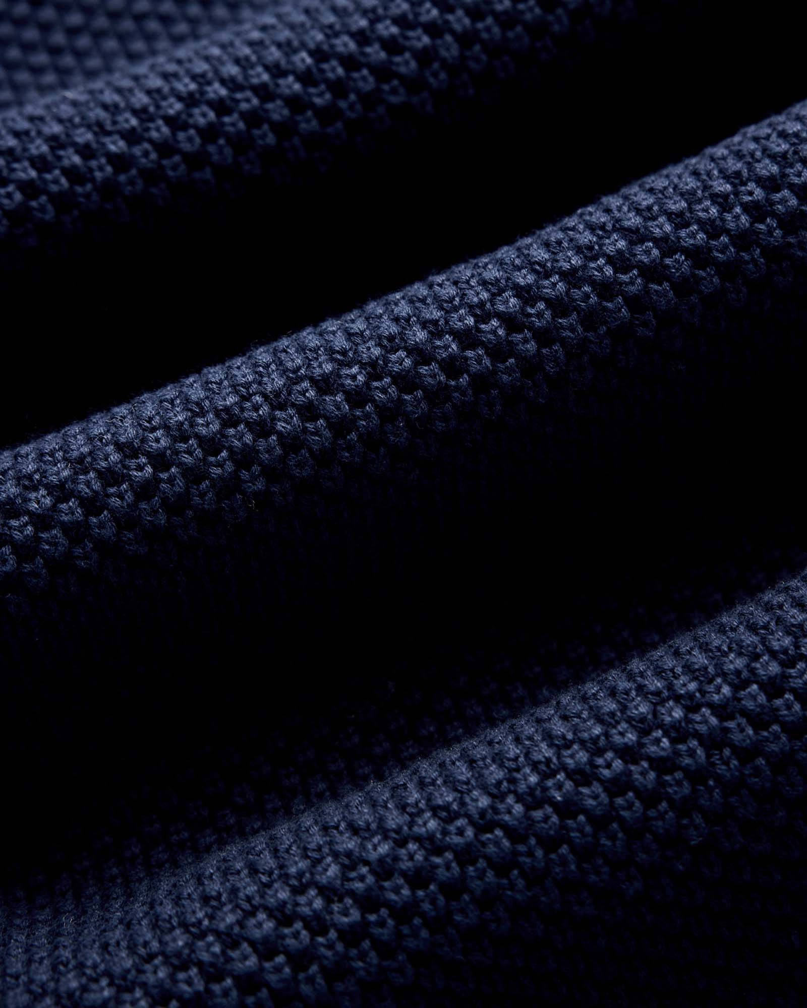 The Crawford Sweater in Navy - Image 5