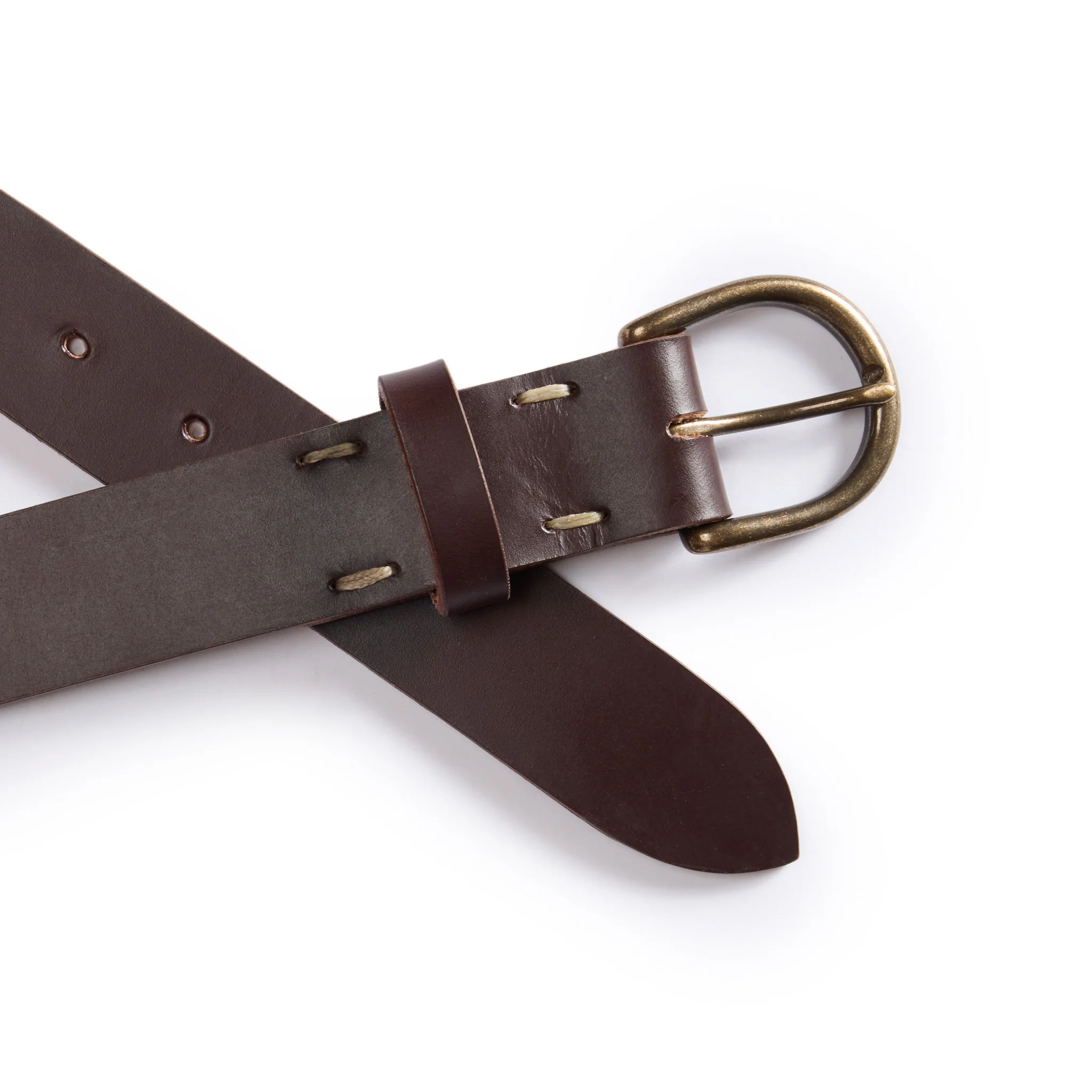 The Foundation Belt in Dark Brown - Image 9