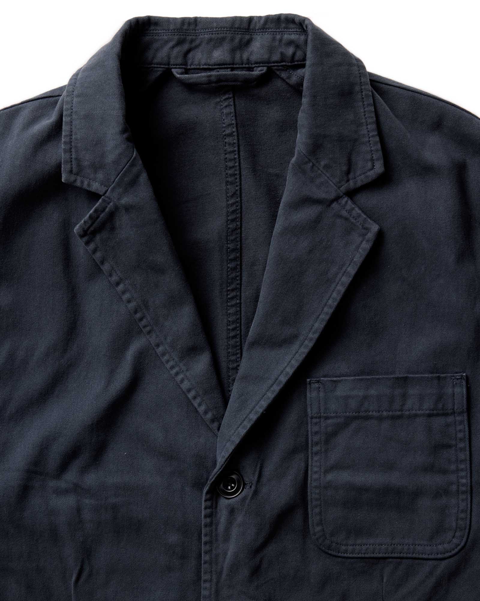The Foundation Sportcoat in Organic Navy Twill - Image 5
