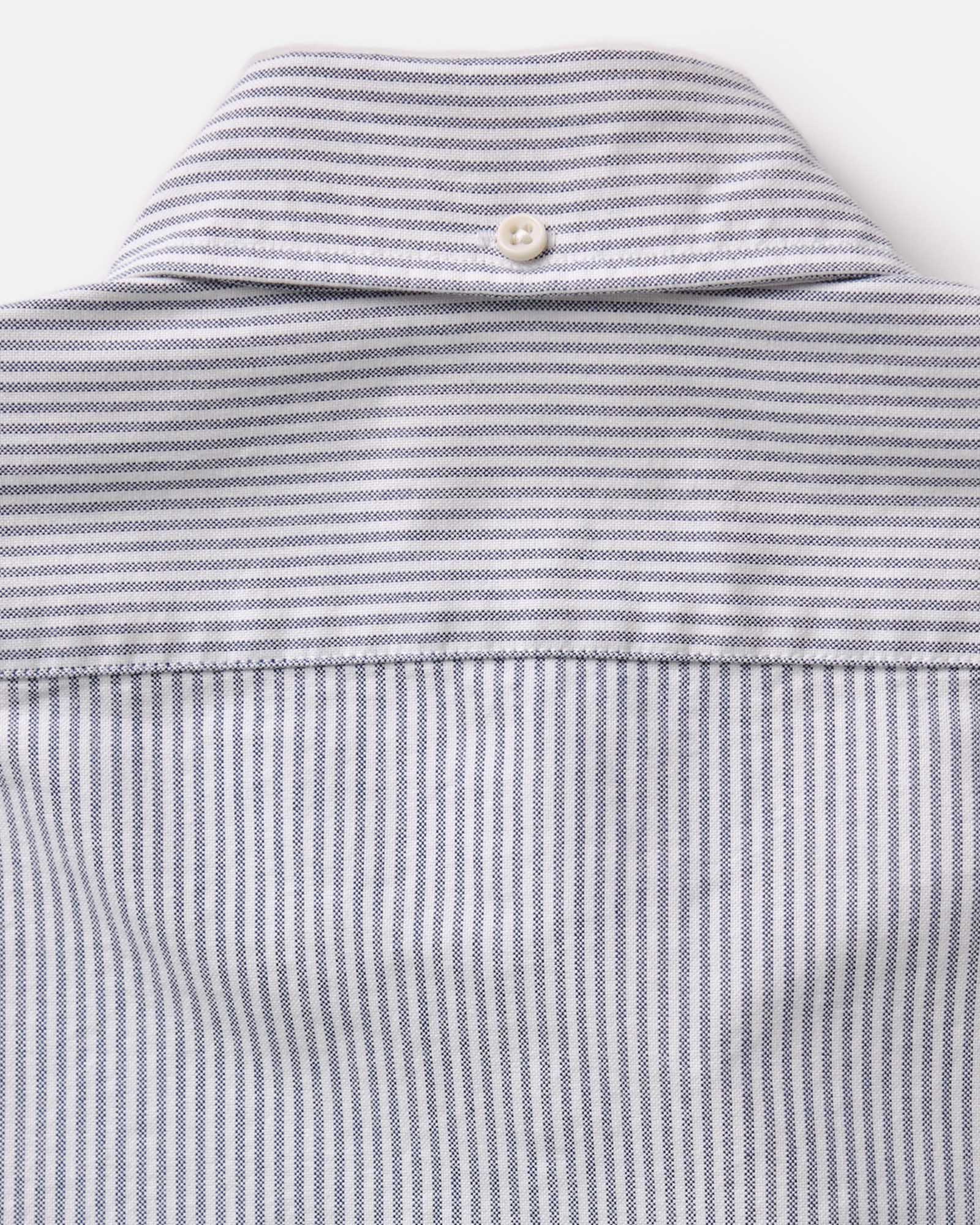 The Jack in Navy University Stripe Everyday Oxford - Image 6