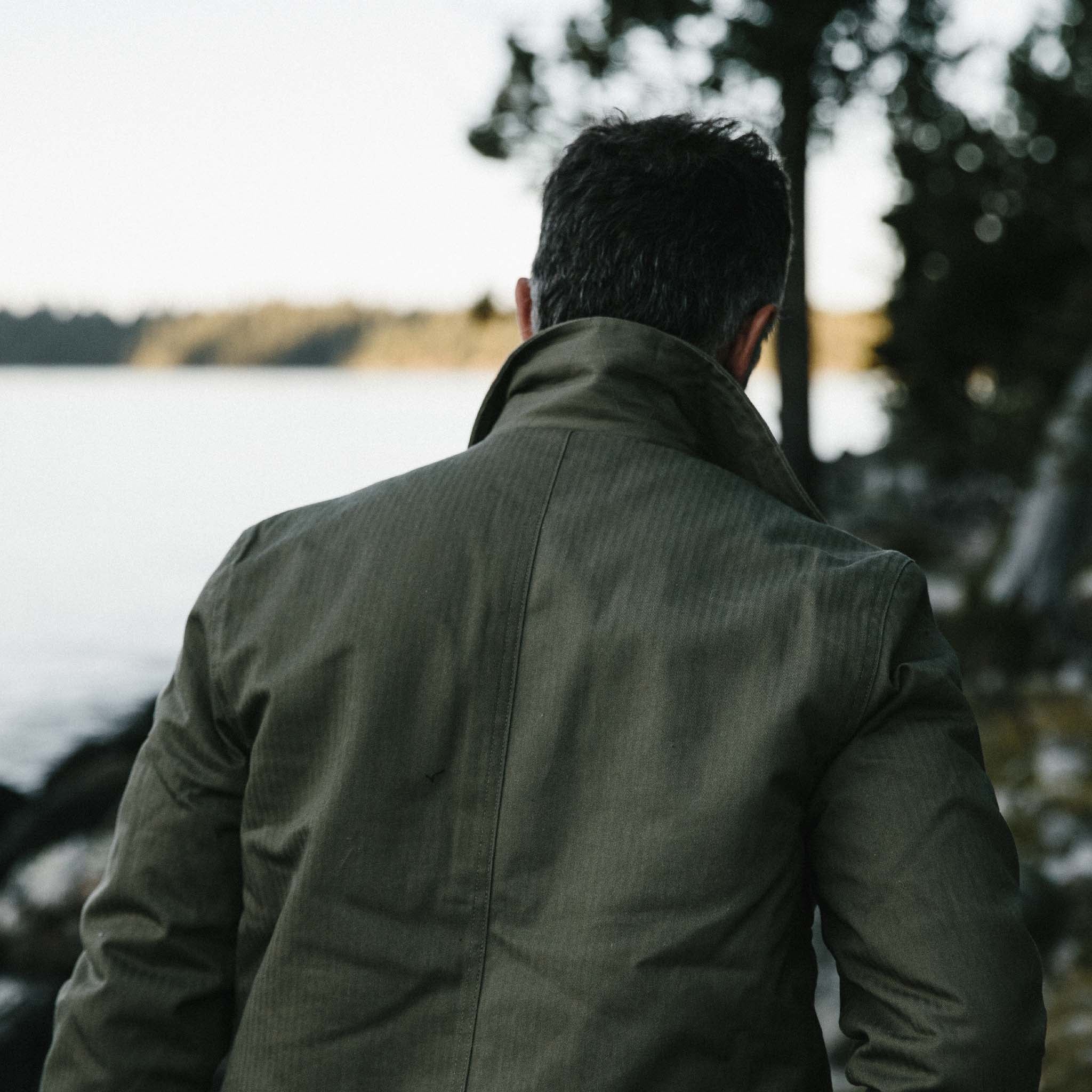 The Lined Watts Jacket in Olive - Image 5