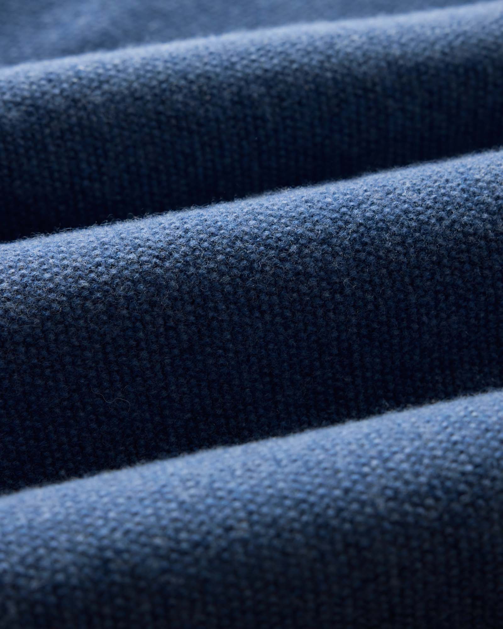 The Newton Sweater Polo in Heather Clear Blue - Image 6