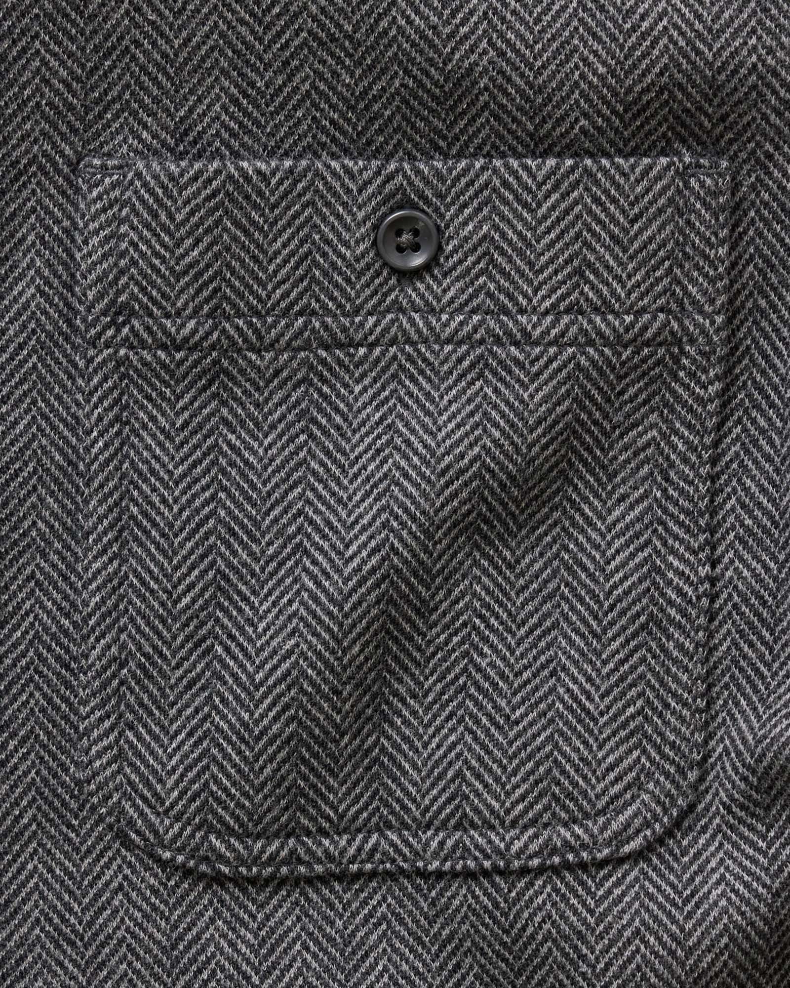The North Shore Knit Shirt in Heather Coal - Image 6