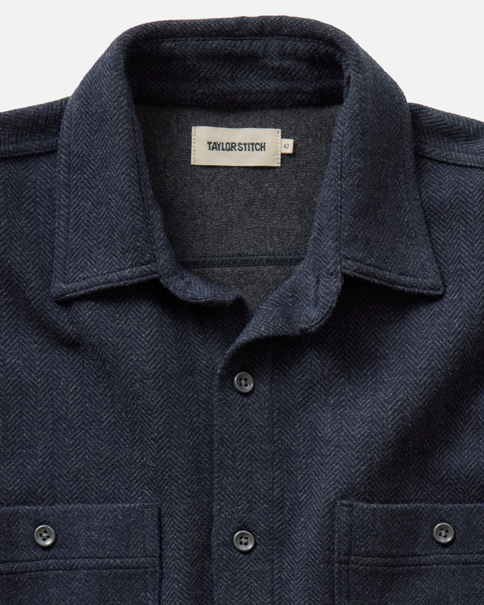 The North Shore Knit Shirt in Heather Navy - Image 4