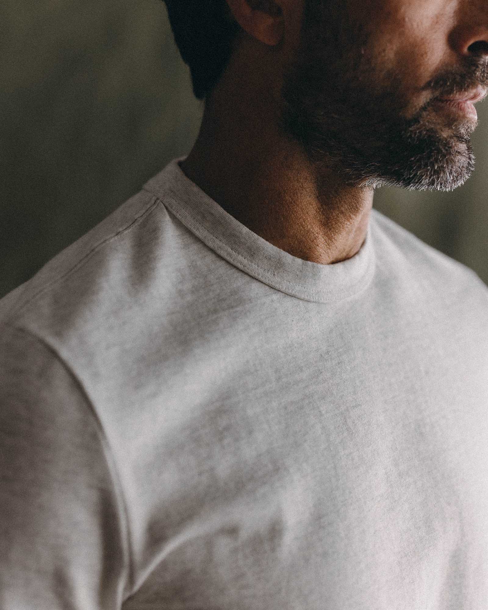 The Organic Cotton Shop Tee in Oat Twist - Image 3