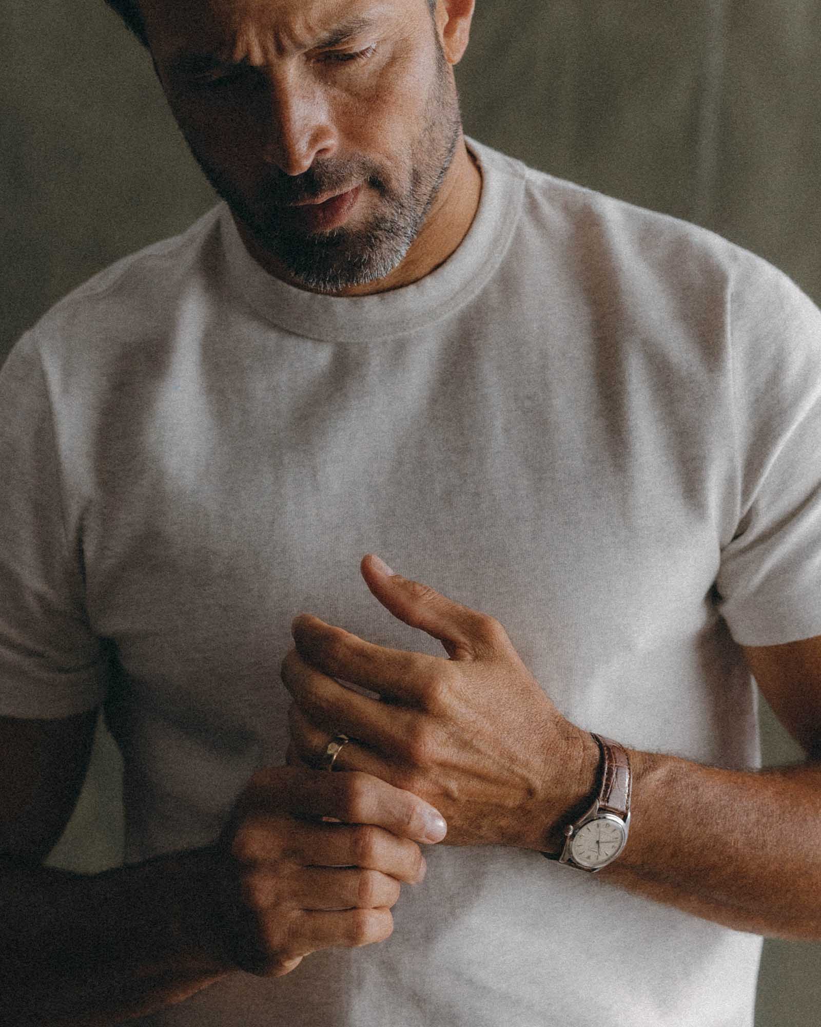 The Organic Cotton Shop Tee in Oat Twist - Image 4