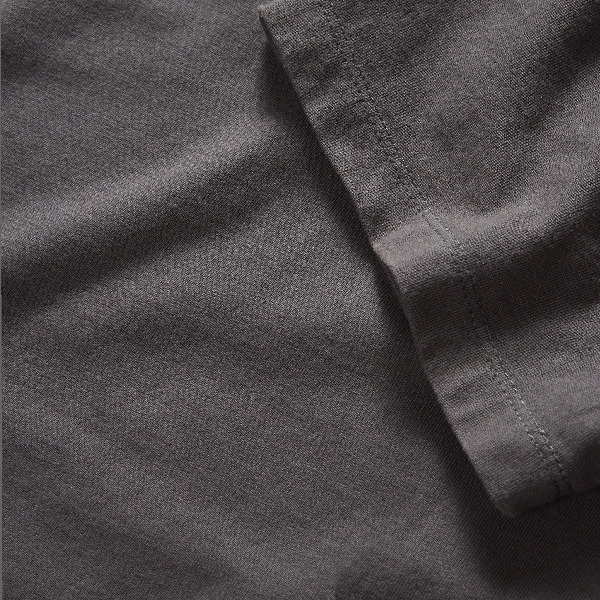 The Organic Cotton Tee in Faded Black - Image 7