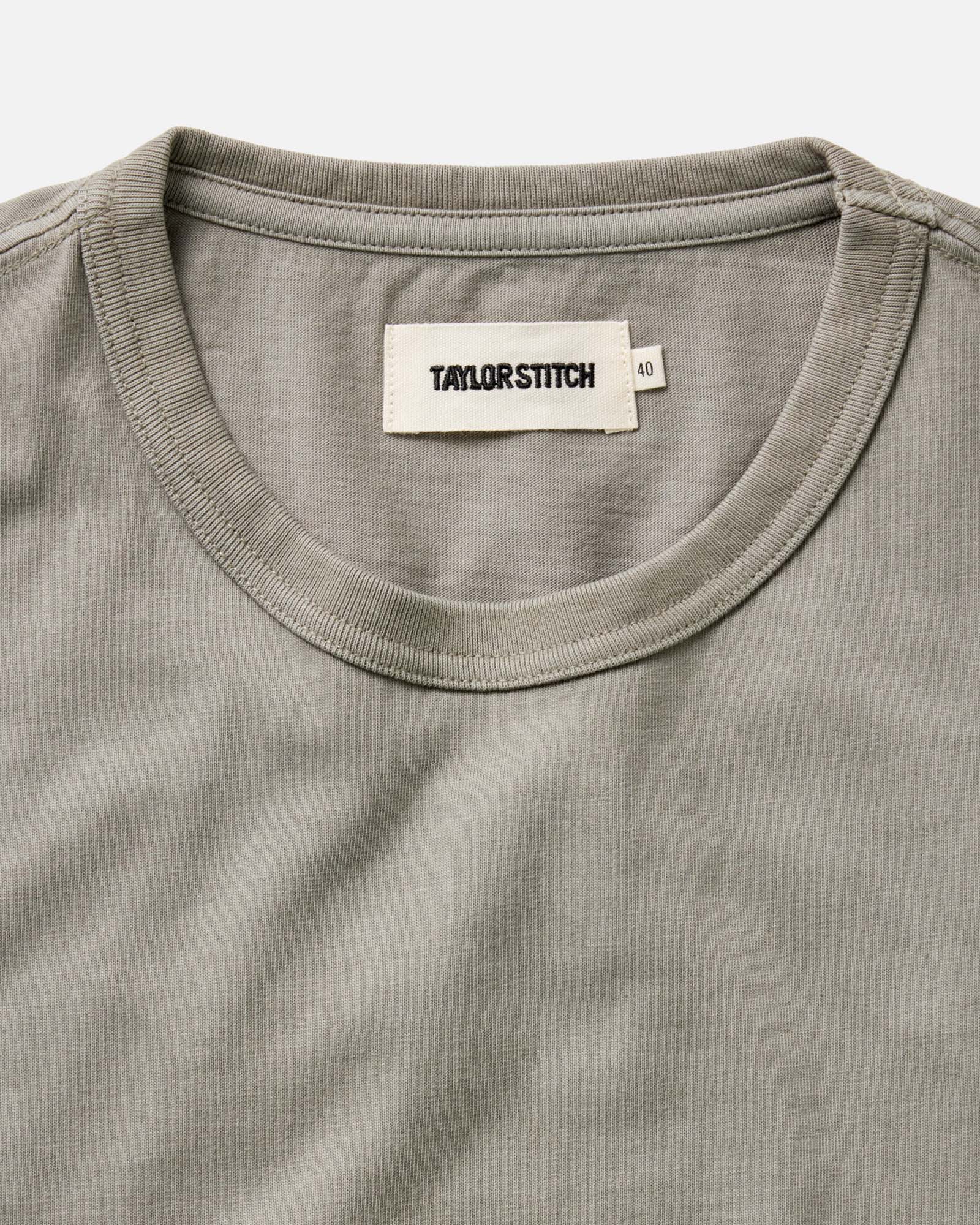 The Organic Cotton Tee in Sage - Image 4