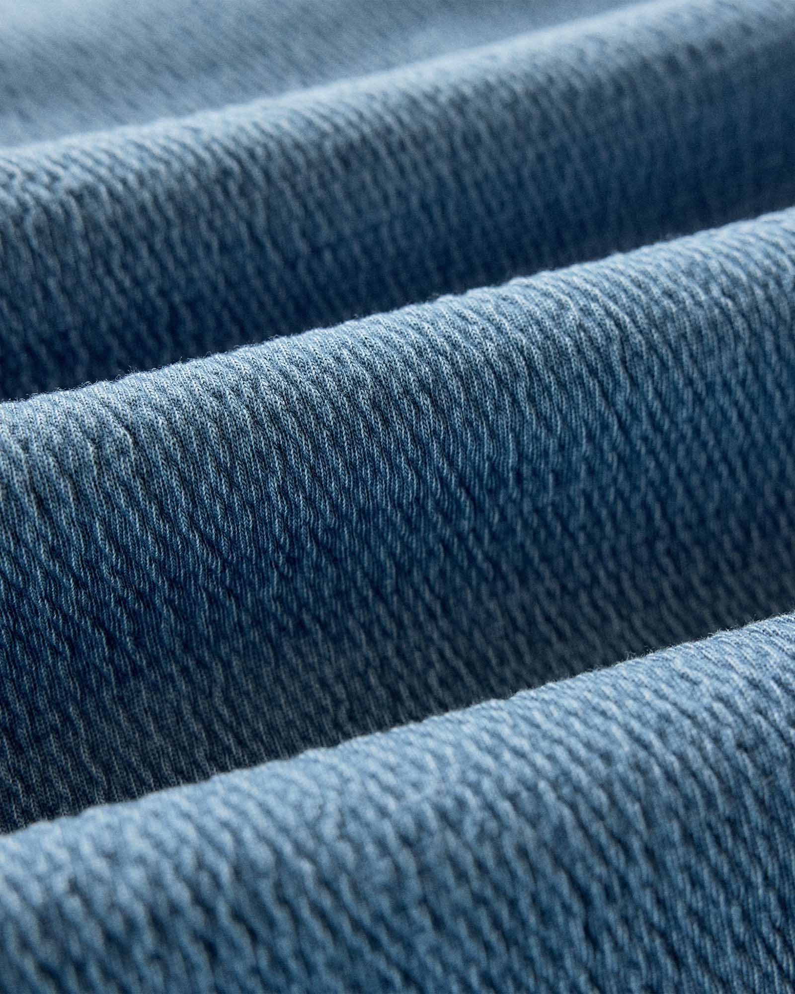 The Hawthorne Shirt in Washed Indigo Crepe - Image 6
