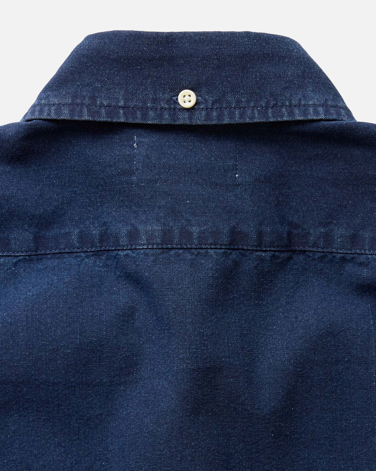 The Short Sleeve Jack in Rinsed Indigo Oxford - Image 7