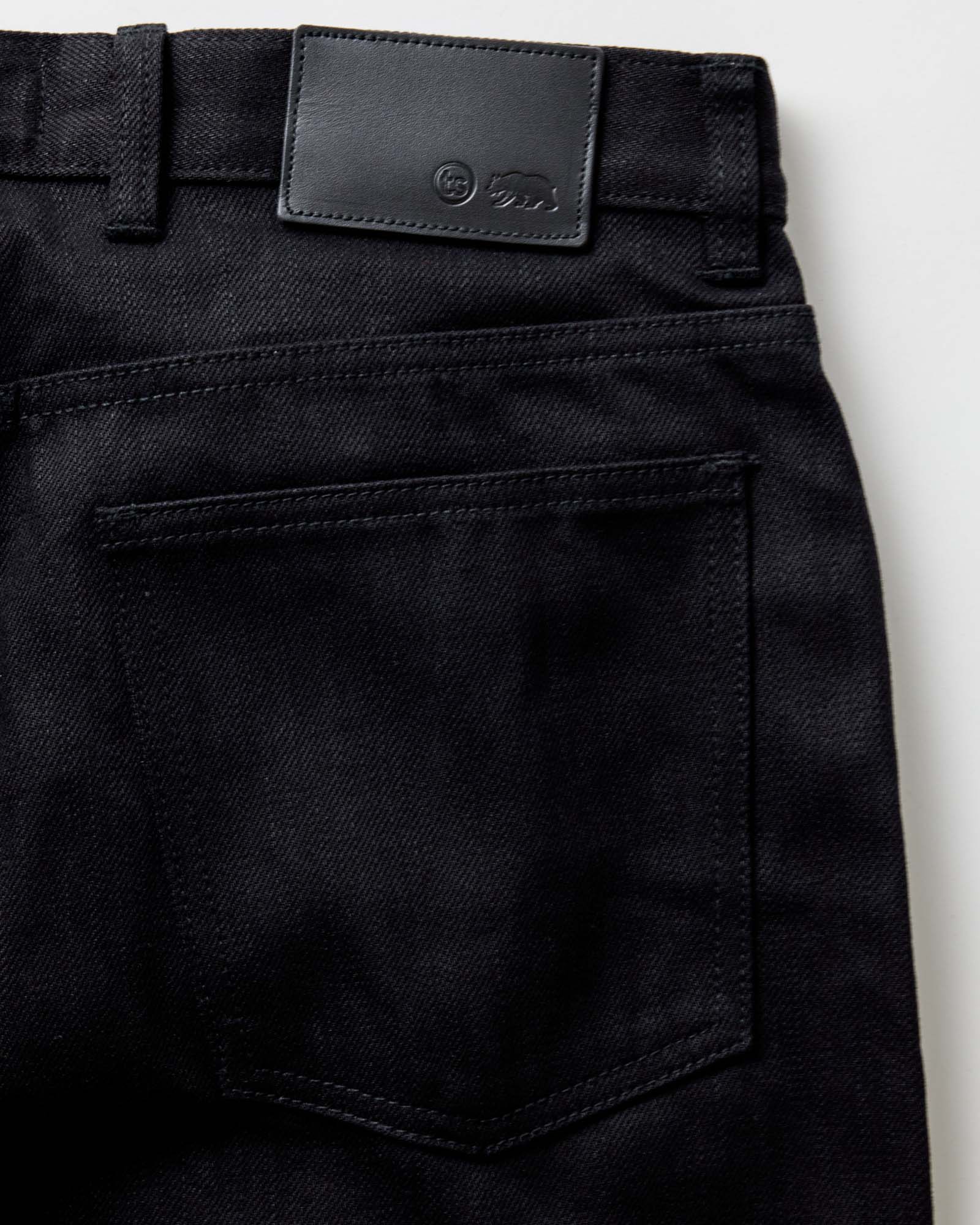 The Slim Jean in Rigid Black Organic Selvedge - Image 7