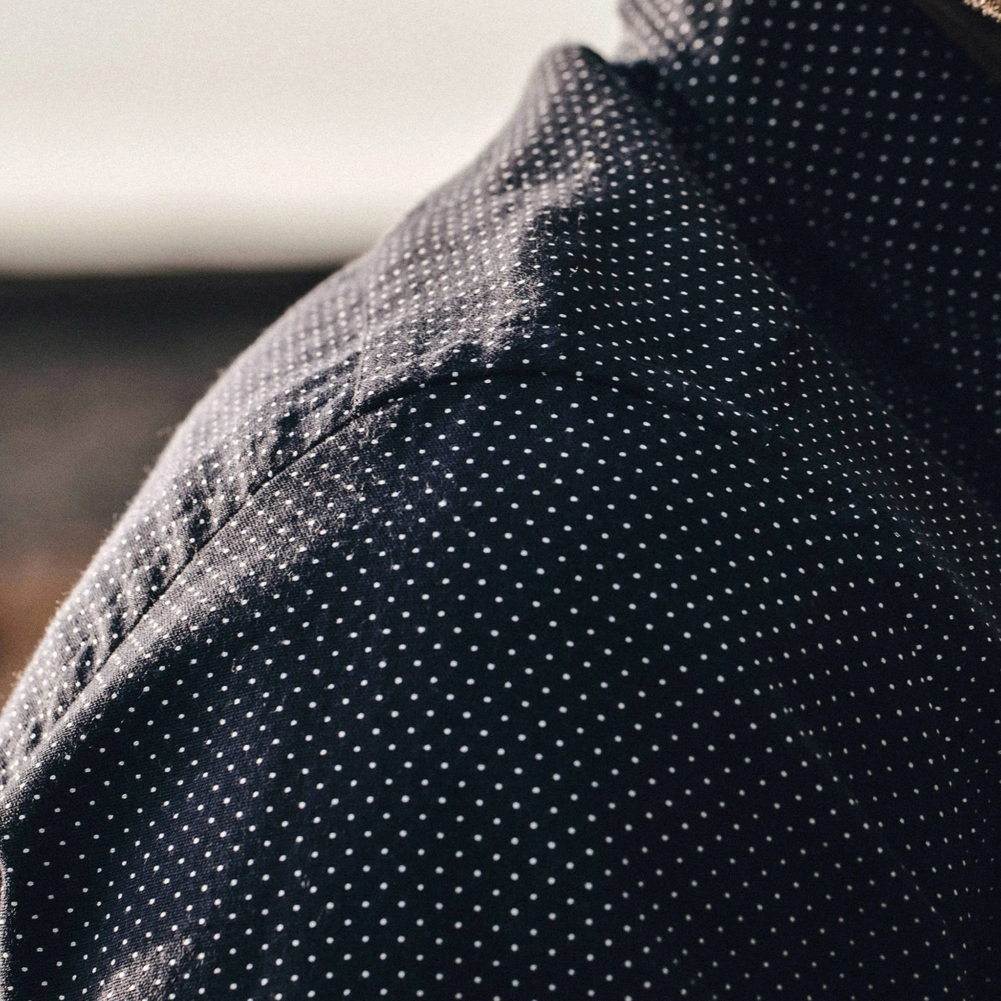 The California in White Jacquard Dot - Image 4