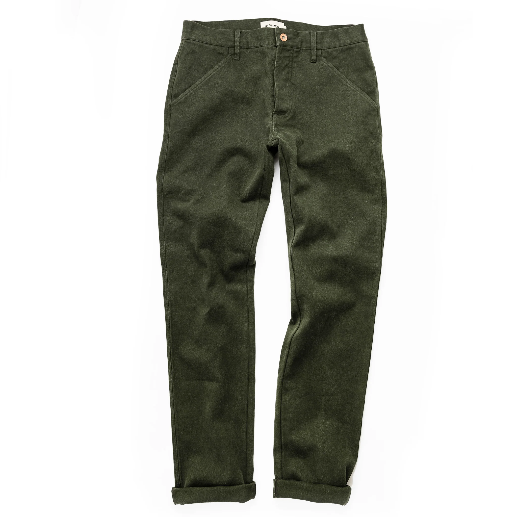 The Camp Pant in Dark Olive Boss Duck - Image 13