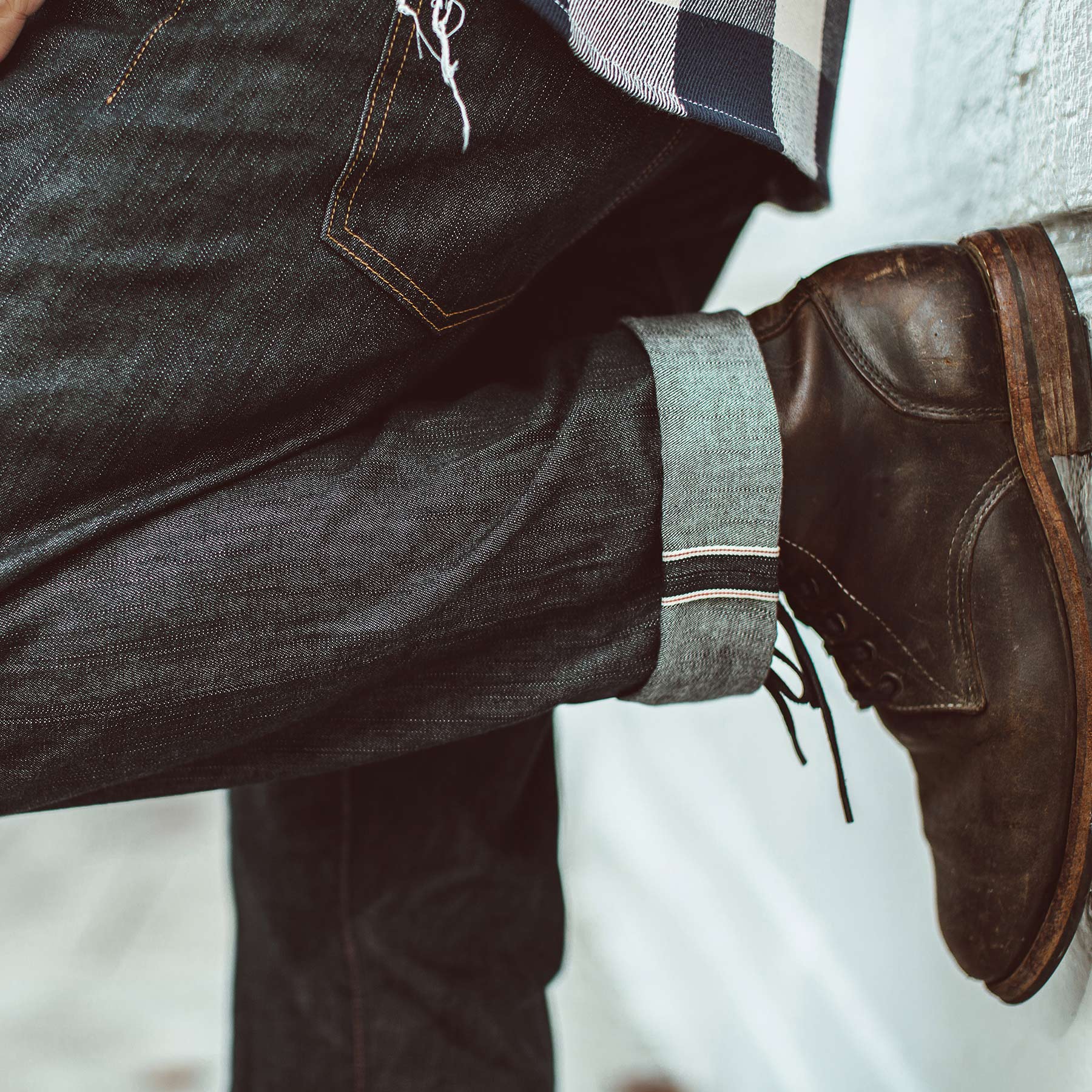 The Democratic Jean in Kurabo Slub Denim - Image 5