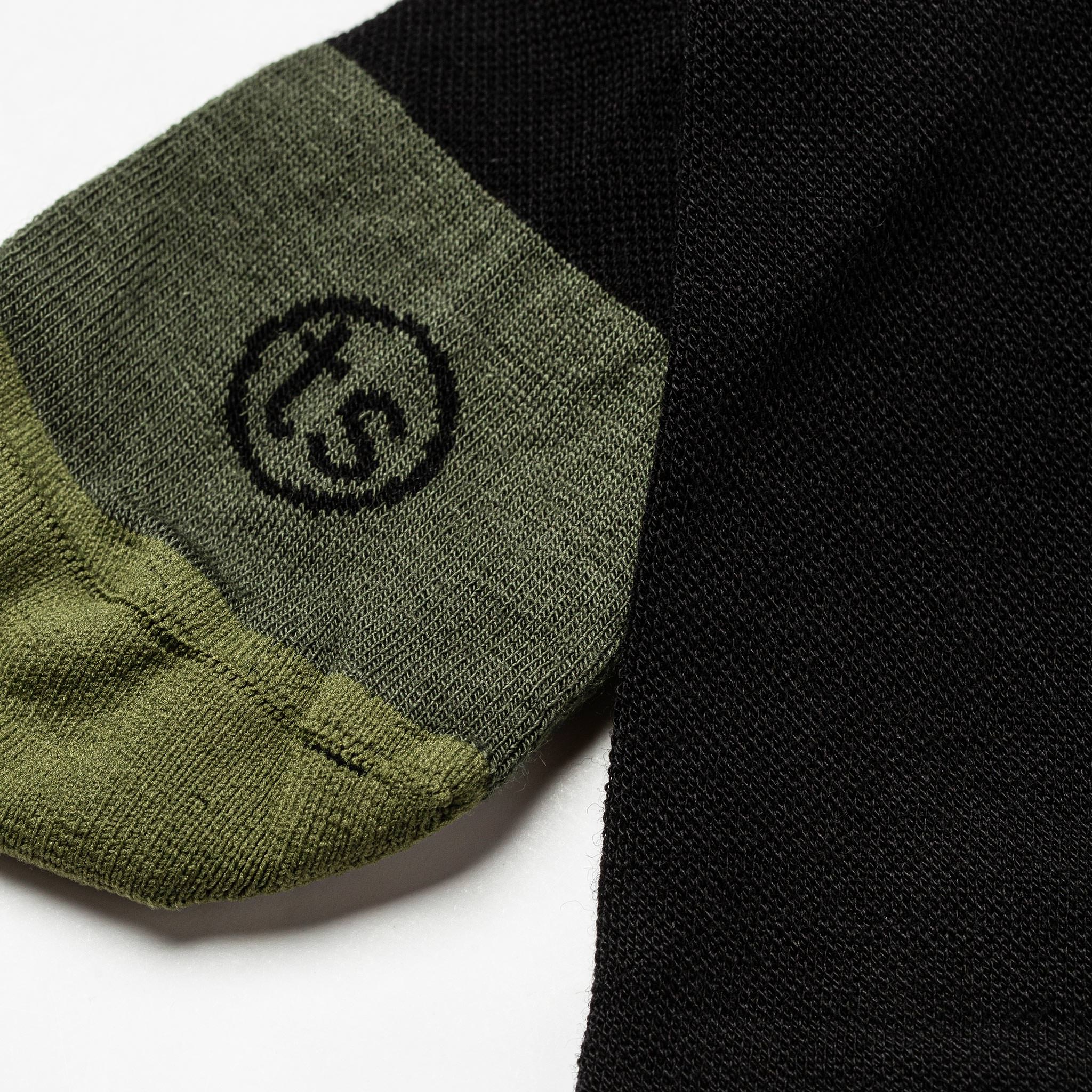 The Merino Sock in Black - Image 5