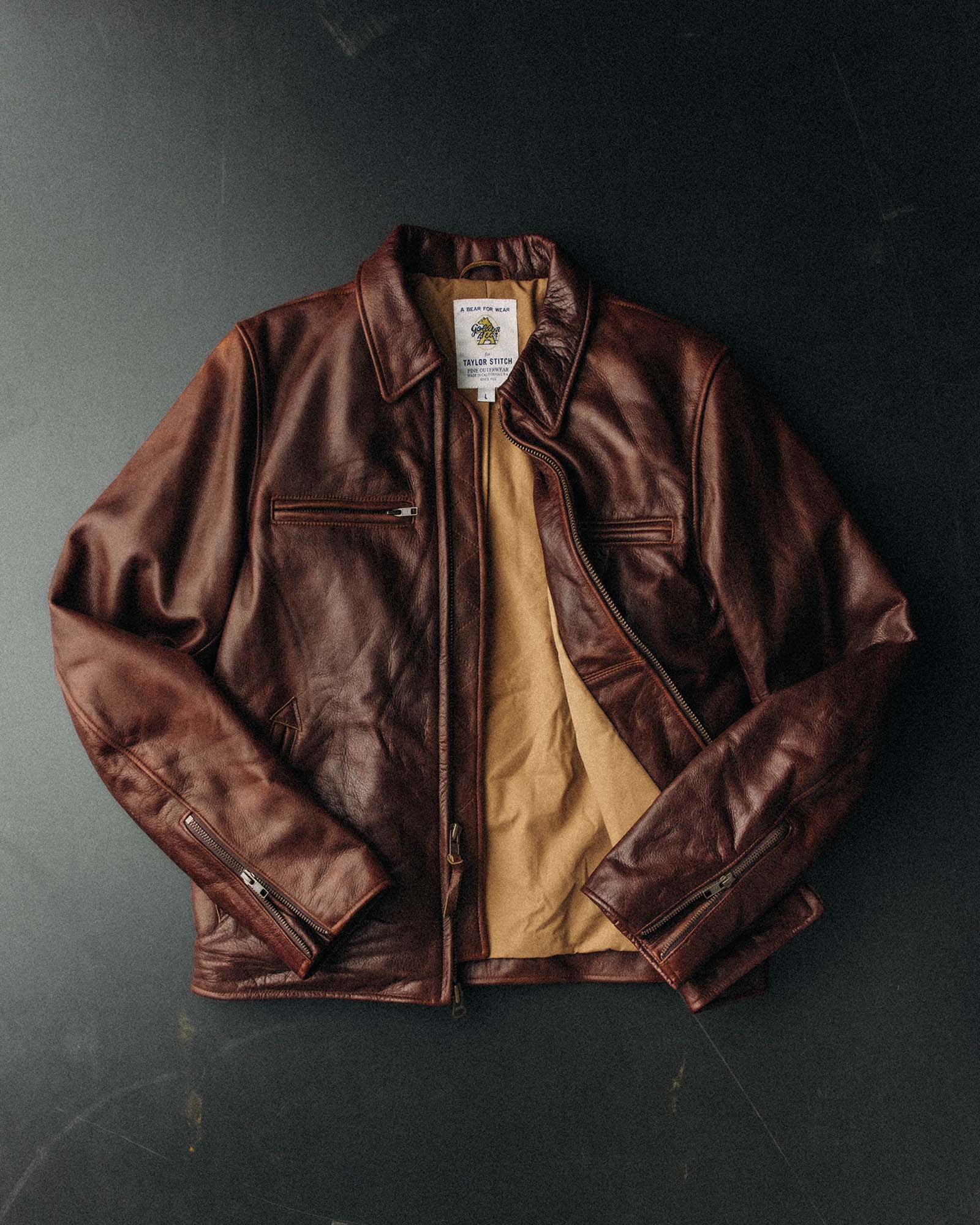 The Moto Jacket in Espresso Steerhide - Image 3