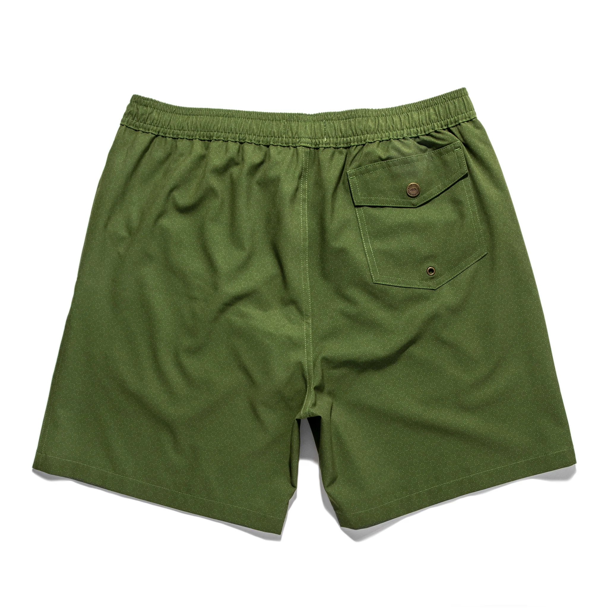 The Yuba Trunk in Olive Print - Image 11