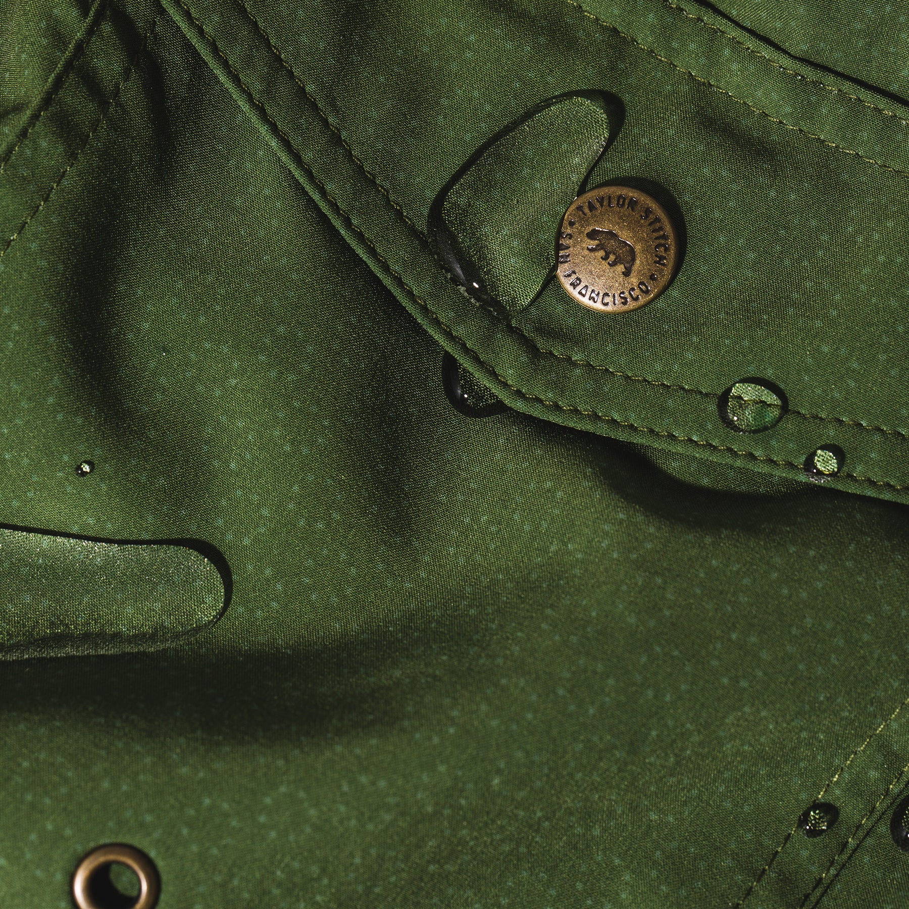 The Yuba Trunk in Olive Print - Image 8