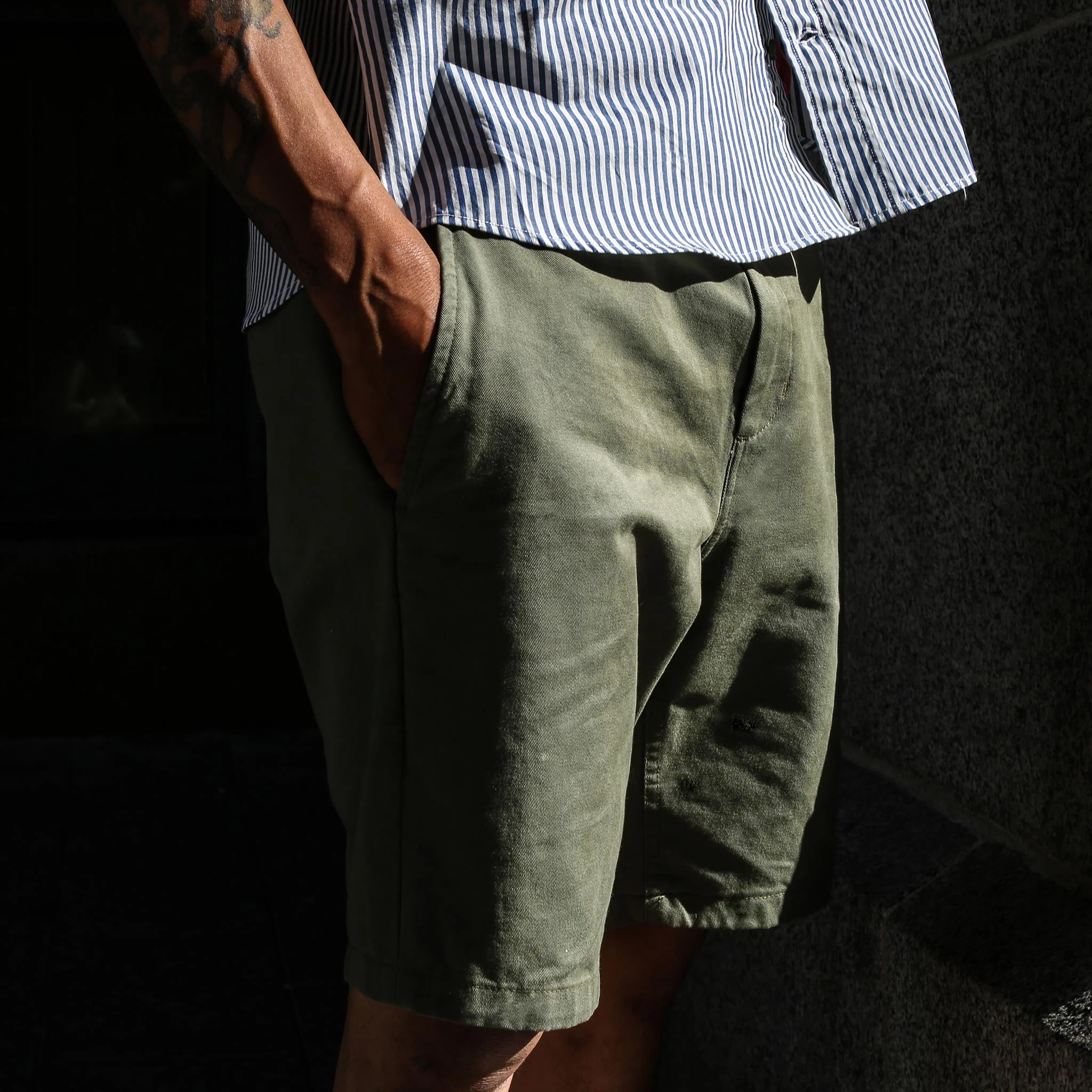 The Travel Short in Army - Image 3